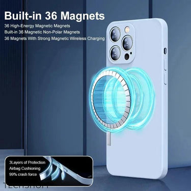 Liquid Silicone iPhone Case: Magsafe Compatible, Shock Absorbing, and More! - 0 by TechShopi - HomePage, iphone, Iphone-Case